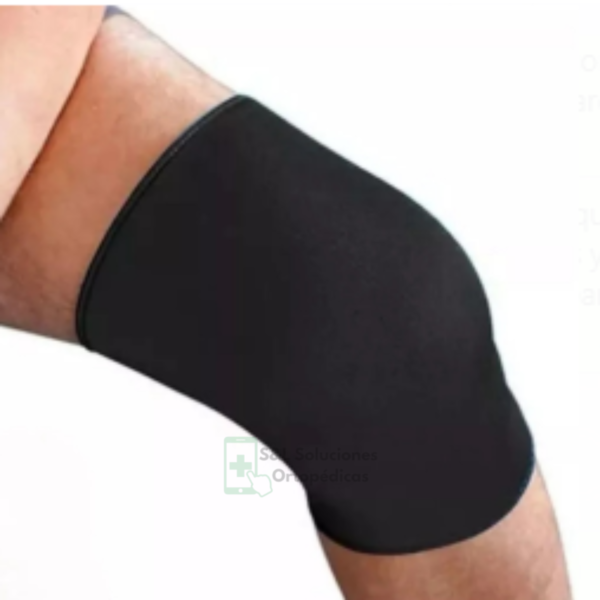 Rodillera tubular lisa de Neoprene