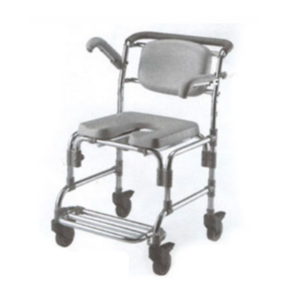 Silla sanitaria de aluminio